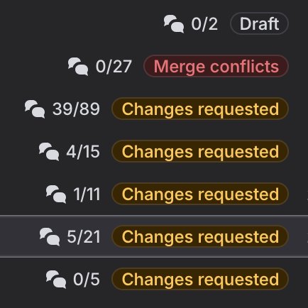 How many comments do y'all get on your PRs?

Do you find React PRs get much more feedback than your backend? How do you handle your ego when you see this many comments? It's pretty painful for me.

60%+ of them are naming conventions and formatting issues but I'm not sure how to