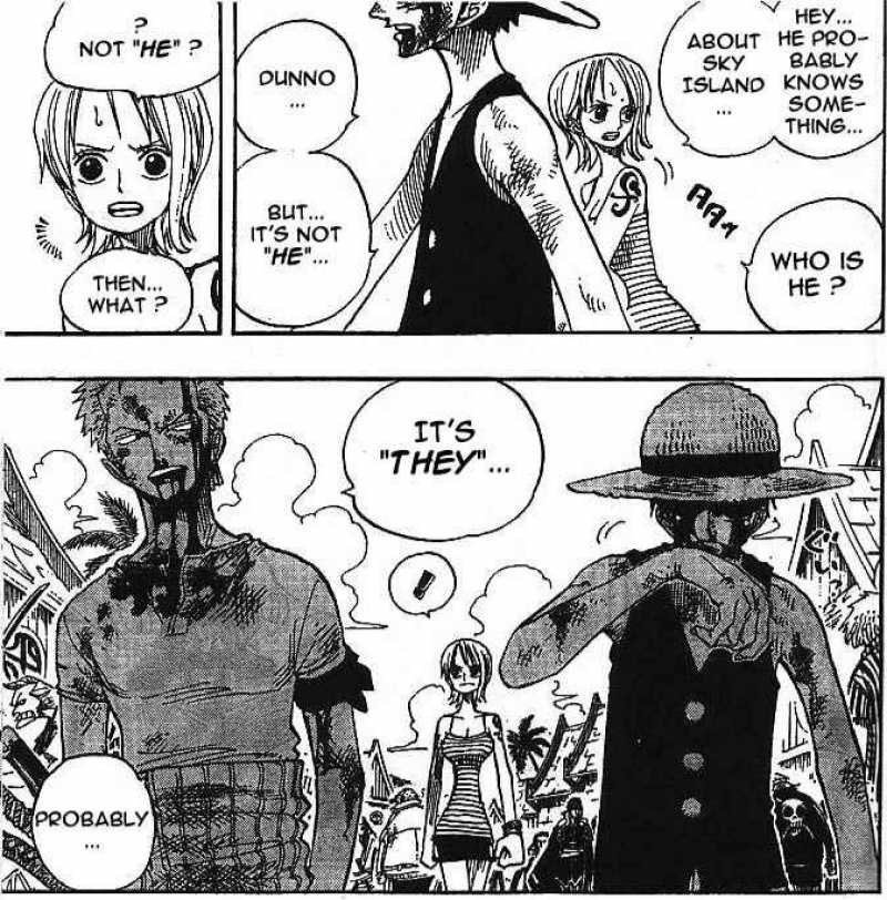 This has gotta be the most controversial and mysterious One  Piece panel of all time