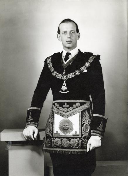 Happy 89th Birthday to HRH The Duke of Kent. initiated as a Freemason in Royal Alpha Lodge No. 16 in London on 16 December 1963.