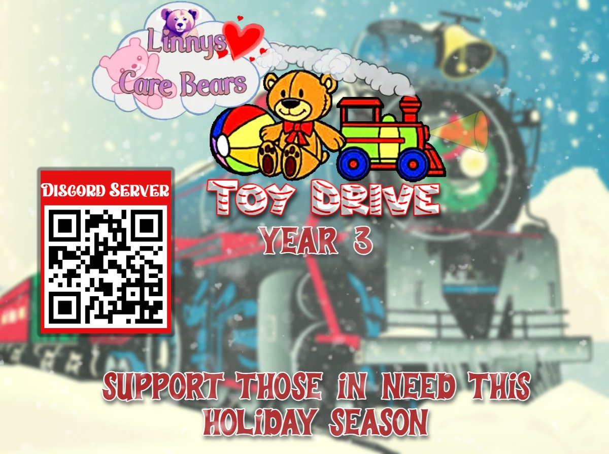 Linny's CareBears Toy Drive ~Returns for Year 3! 🎅

i just want to give a heartfelt thank you to everyone who has helped in the past years and who will help this year!💘

~ More Info In Thread !