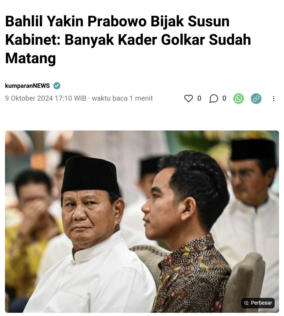 Awalnya mau percaya tapi yg bilang bahlil  sih🗿