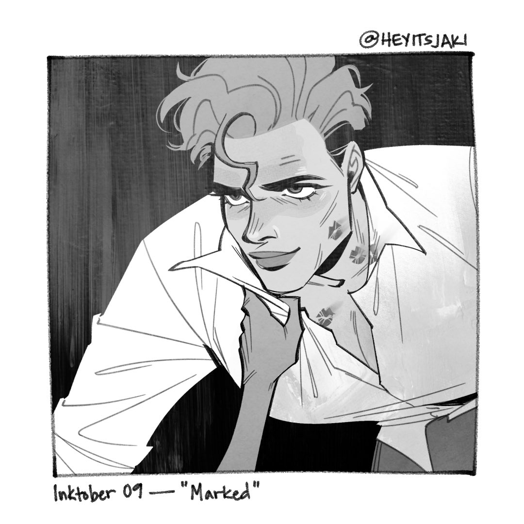 heyitsJaki's tweet image. 💋💋💋

#inktober #inktober2024