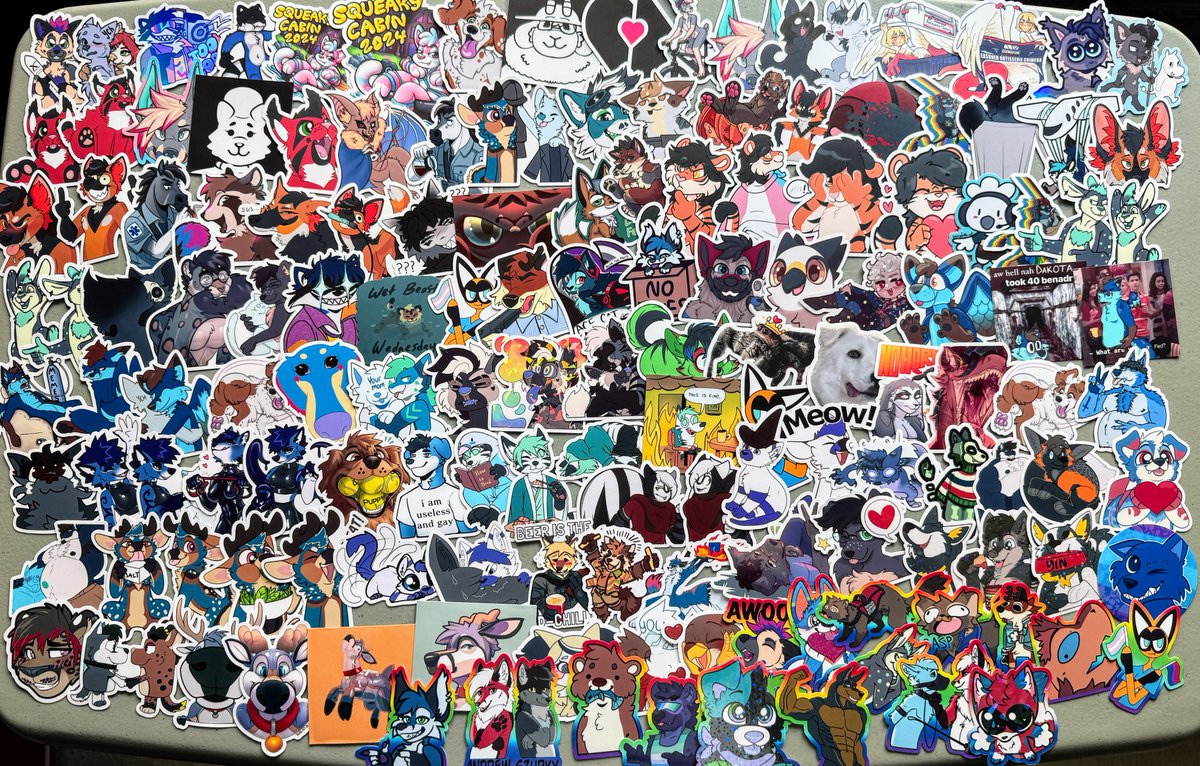 Batch 13 is complete! 🎉

Huge thanks to everyone who commissioned me! Your support means the world and I can't wait to see these stickers out in the wild! ❤️🦊✨