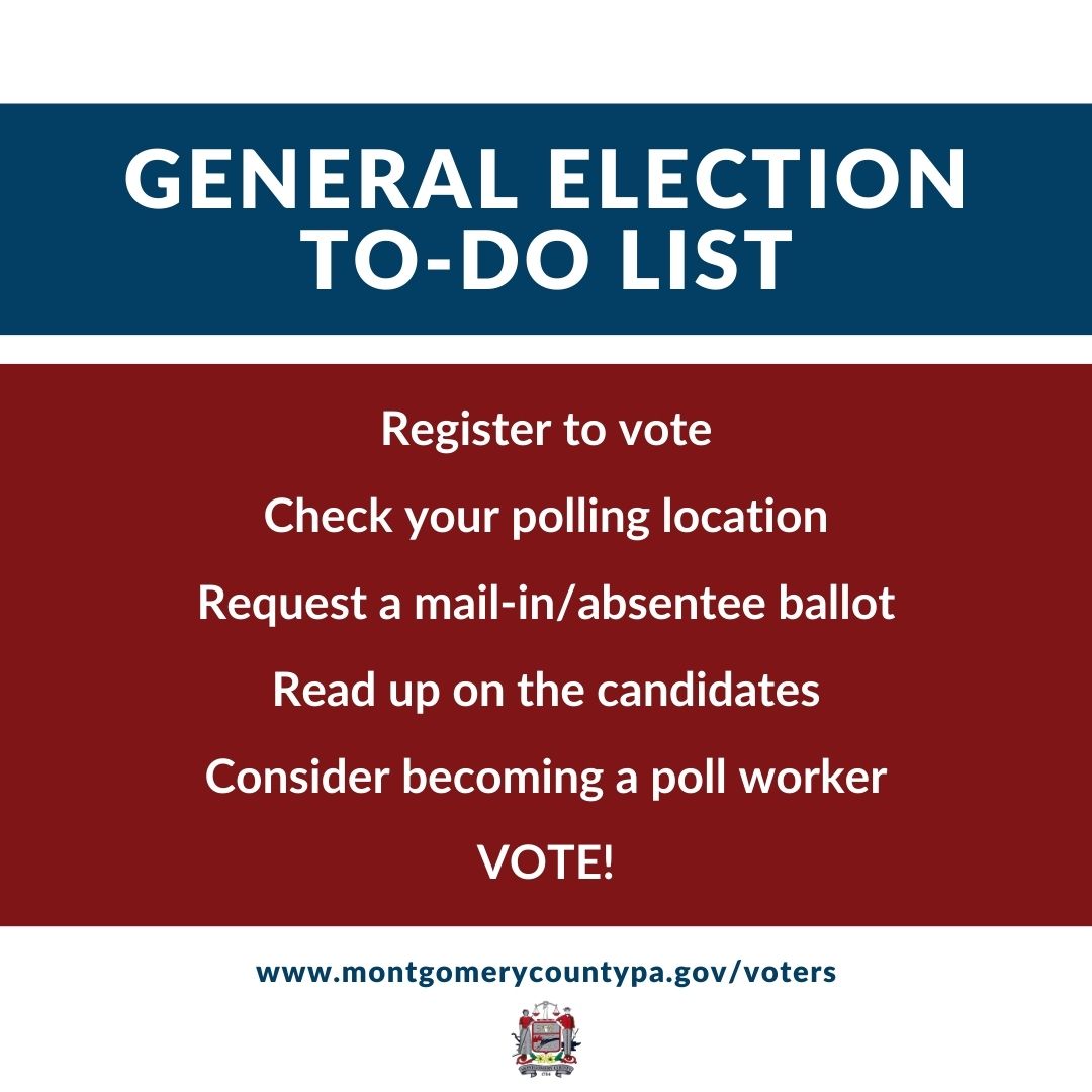 montco_pa's tweet photo. It’s a big election year! 🇺🇲 We have everything you need to know about voting in Montgomery County: https://t.co/o5LVhbCEna

Pennsylvania voters have the power to shape our upcoming election. Use our resources to help you vote with confidence 💪 https://t.co/qRk5fLrMpC