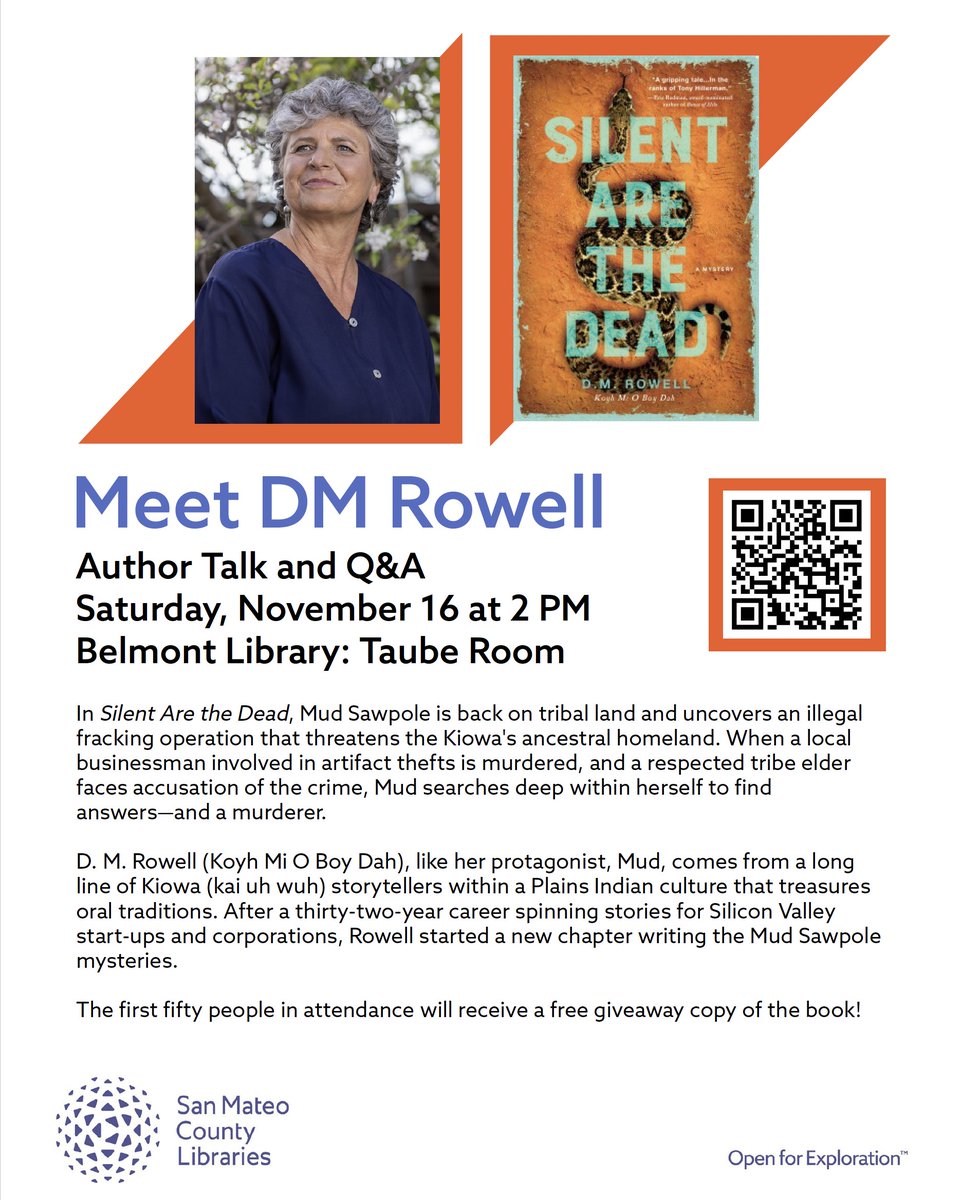 DMRowellAuthor's tweet image. Get a Free copy of SILENT ARE THE DEAD!
@crookedlanebks @MARechter #LibraryRules!