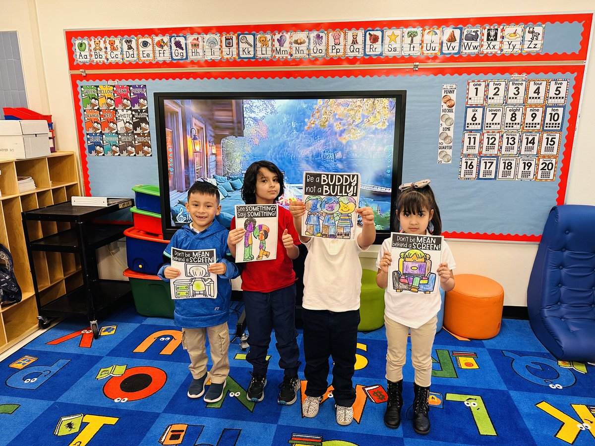CounselorMsC's tweet photo. Today is National Stop Bullying Day! @WMAndersonES we believe in kindness, respect, and filling each other’s buckets. Together, we are creating a safe and supportive space for everyone!💙 #StopBullying #BucketFiller 
@CounselingDISD https://t.co/T7xlu9sMdX