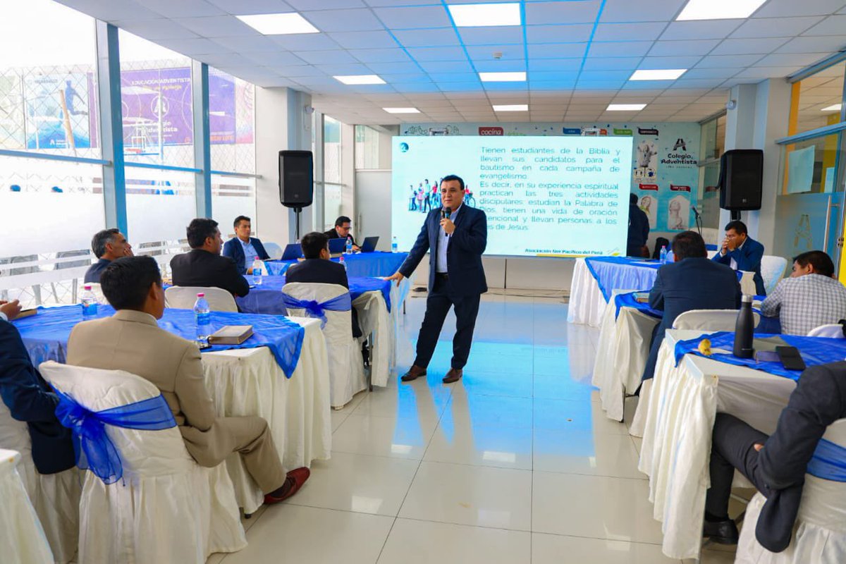 📌 Pr. Marcos Mostacero| Departamental de Mipes ANoP, da a conocer el proceso evangelístico📜para lograr llegar a personas que conozcan de Jesús 👑 y las metas para el 2025📊 de nuestro campo🙌🏼. 

#PlanificaciónMisionera #Preparar #Siembra #Discipular