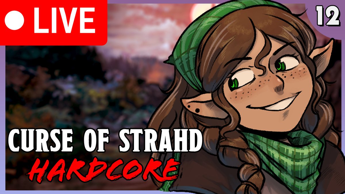 Curse of Strahd Hardcore - HURRICANE EDITION - will be streaming today at 4pm EST! (Assuming my power stays on the whole session). Starring
<a href="/Egocider/">Juniper</a> <a href="/SummersSalt/">SummersSalt🧂ಥ_ಥ</a> <a href="/Surefour/">Lane</a> <a href="/TheCrownedDM/">👑 Crowned Dungeon Master 🎲</a> <a href="/woops/">woops</a>