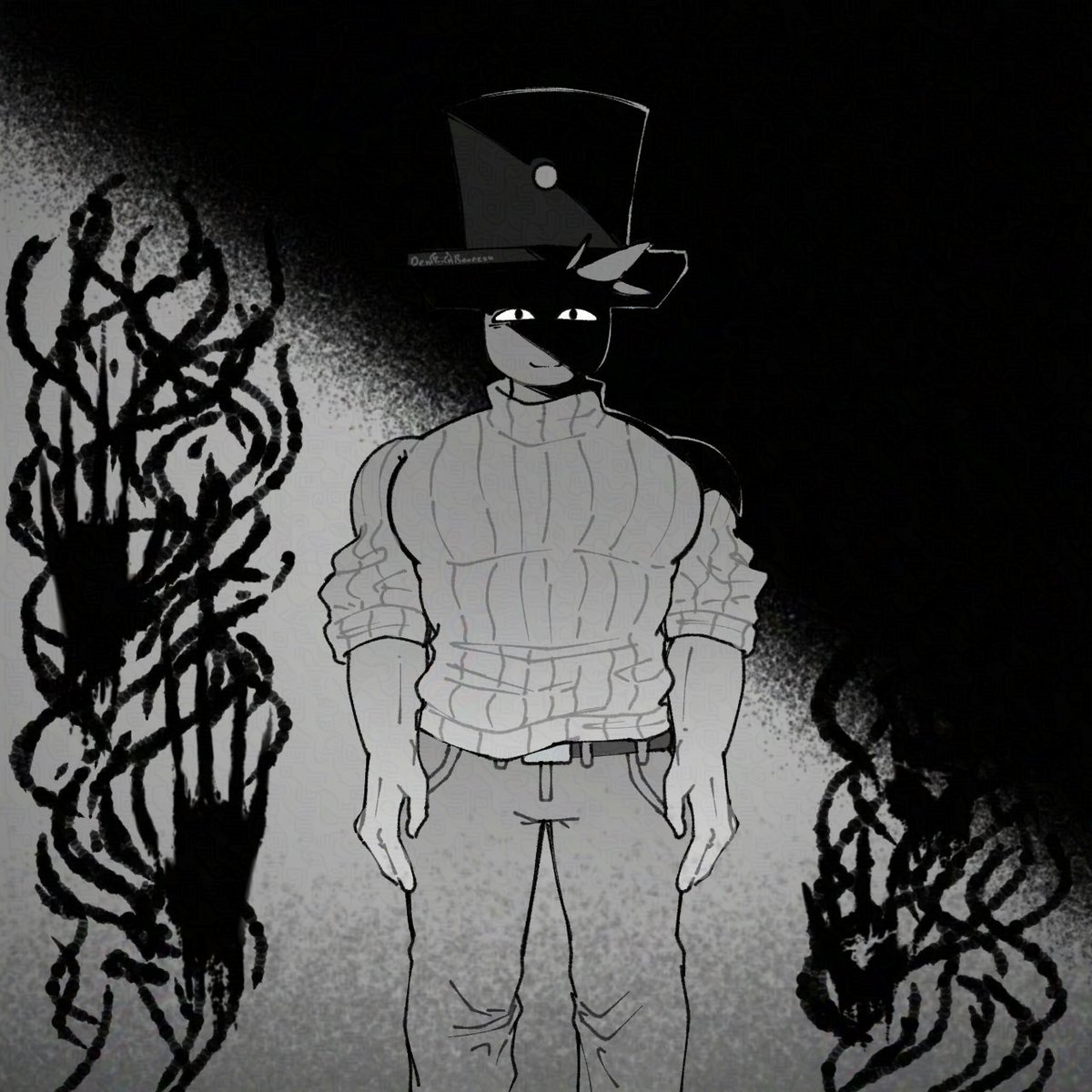 BBeanzzy's tweet image. Blaaccccckkk #robloxoc #robloxavatar