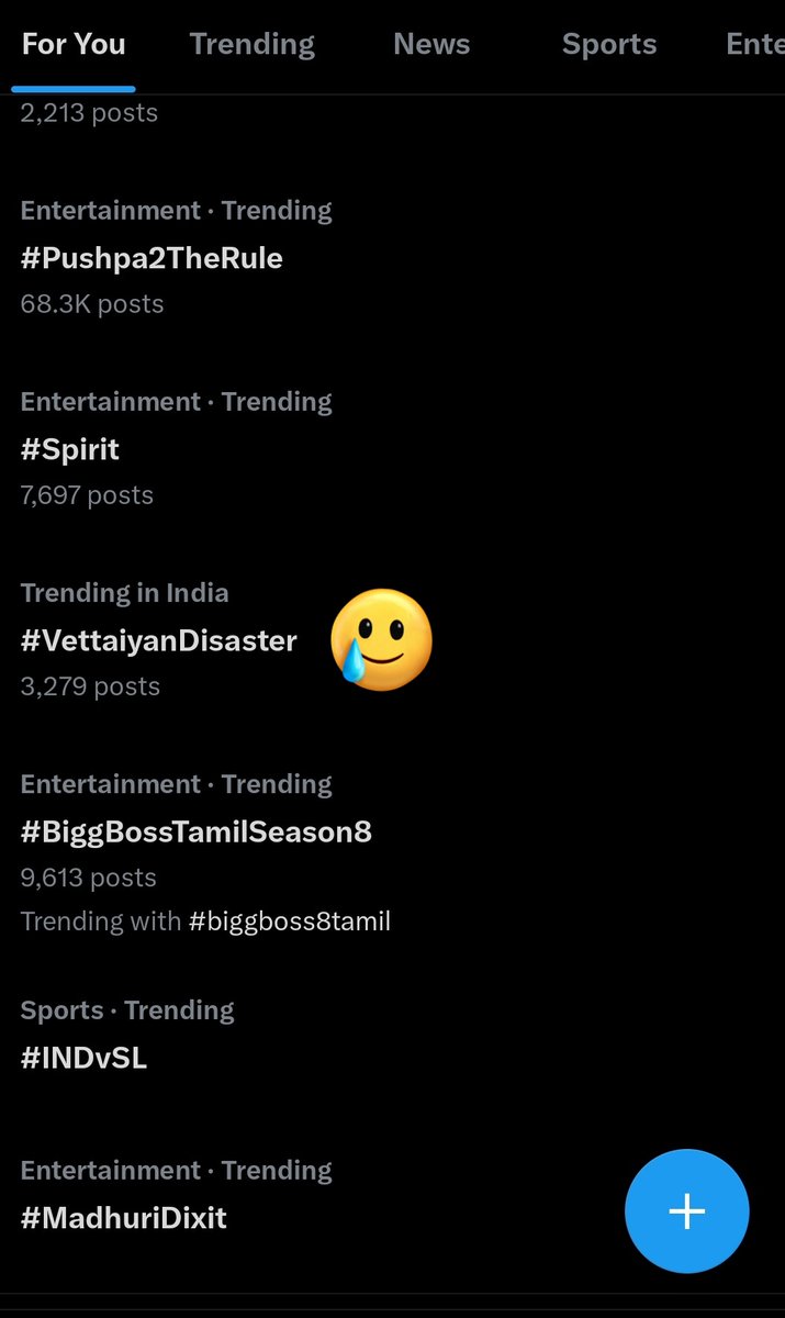 chanchal1602's tweet photo. Sad life for sottaiyan @rajinikanth 😶
#VettaiyanDisaster #VettaiyanTheHunter https://t.co/FEvAKZGq9C