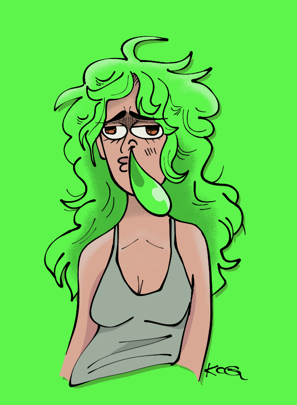 dude, snotgirl! wake up, girl! no time to be tired... <a href="/lesliehung/">Leslie Hung</a> <a href="/bryanleeomalley/">Bryan Lee O'Malley</a>
