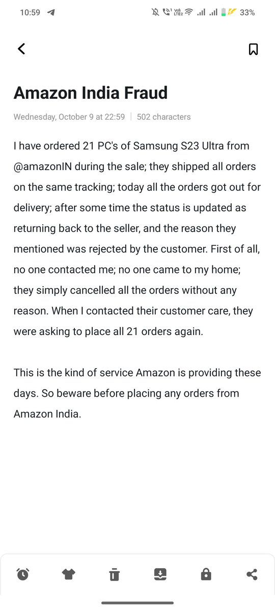 akshith777's tweet photo. The reason why I am posting here is because people should be aware their service @amazonIN @amazon @AmazonHelp #Amazon
#AmazonGreatIndianFestival 🤧👎 https://t.co/8YsiGpc1FC