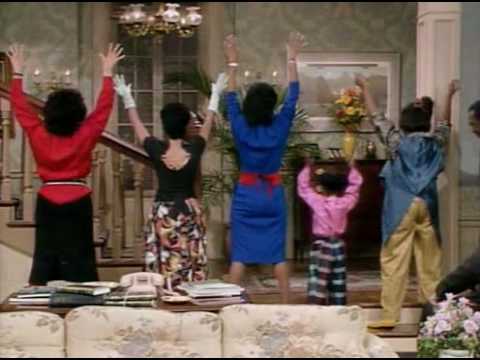 OldSchool80s's tweet photo. Oct 10, 1985: The Cosby Show episode with the family lip-synching to Ray Charles "Night Time's the Right Time" aired for first time. #80s https://t.co/7RsEGpMI0Y
