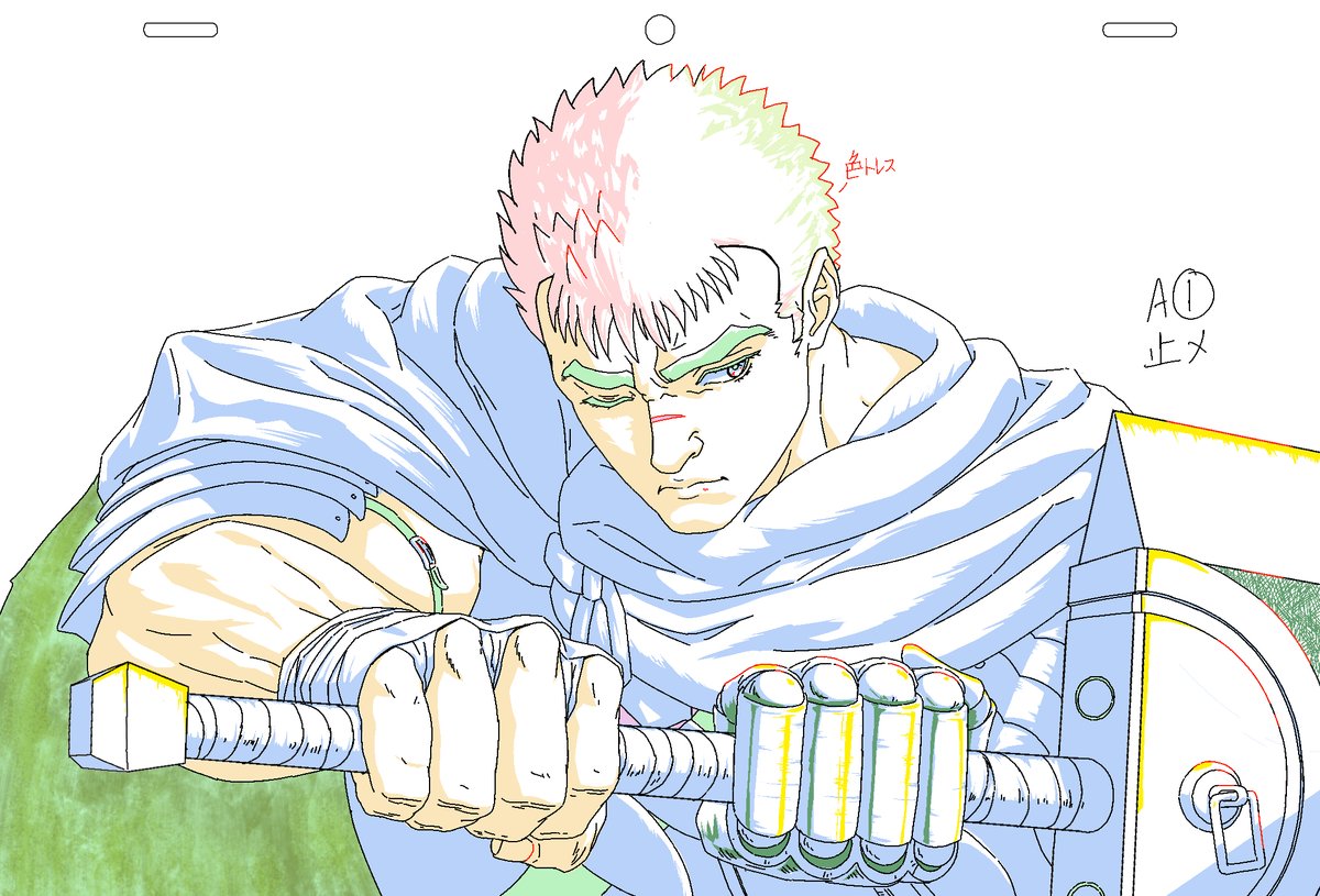 Genga practice
#BERSERK #guts #manga #anime #illusration #rkgk #art #layout #genga #nigen #drawing #blackswordsman #kentaromiura #ベルセルク　#ガッツ　#マンガ　#イラスト　#ラクガキ　#デッサン　#三浦建太郎 #アニメ #作画 #原画 #レイアウト
