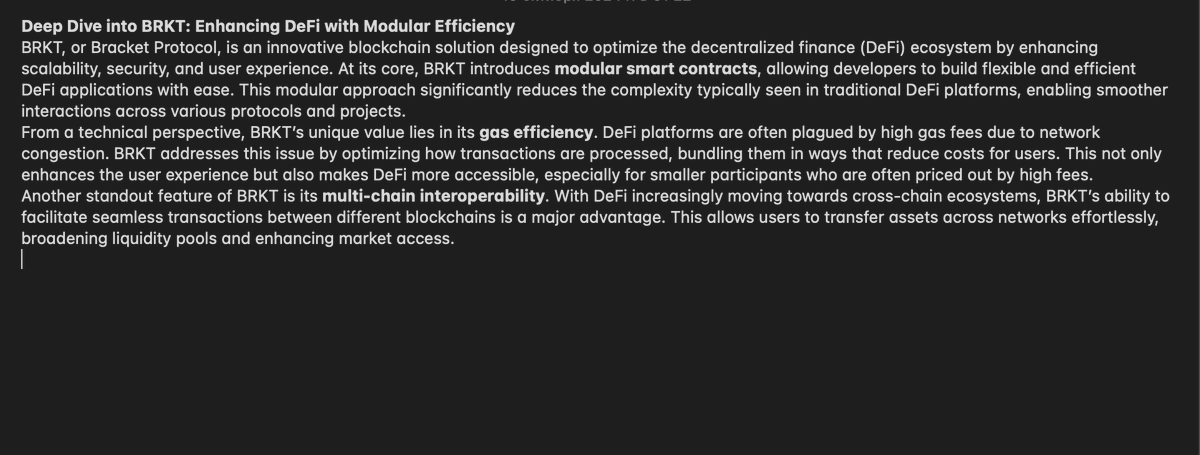 CarlaBenagon's tweet photo. Deep Dive into BRKT. https://t.co/TQS7OE9zxu