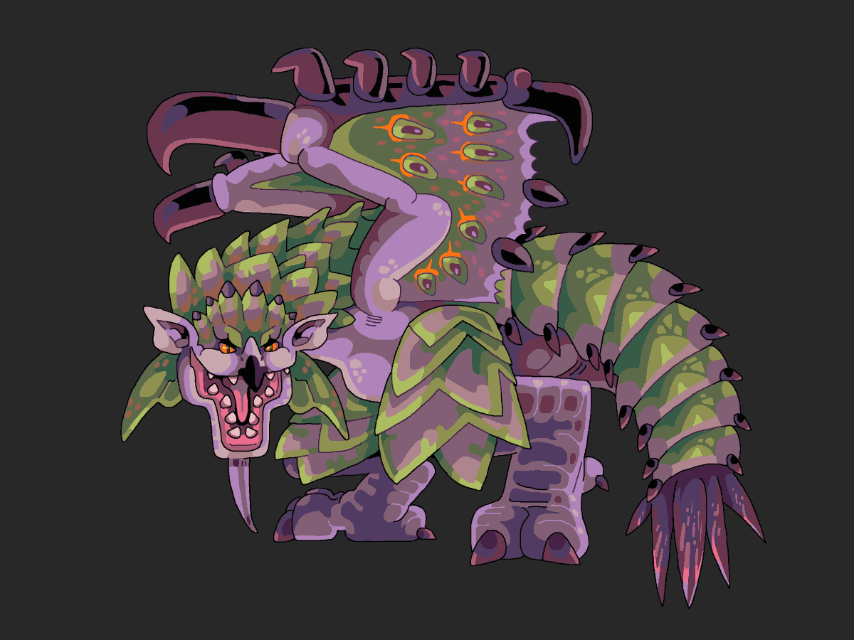 day 200. Dreadqueen Rathian
#モンハン #MonsterHunter