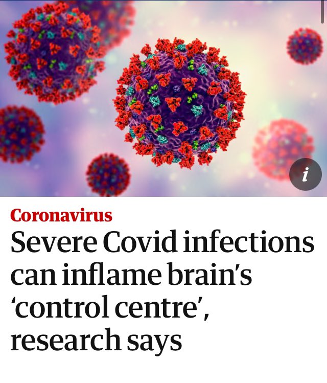 PrognosticChats's tweet image. In the last 48 hours evidence has been published showing Covid causes
- brain damage including at your Brainstem (vital for most of your living functions including breathing & heart rate control)
- increased risk of heart attacks, stroke & death for 3 years after infection
🧵