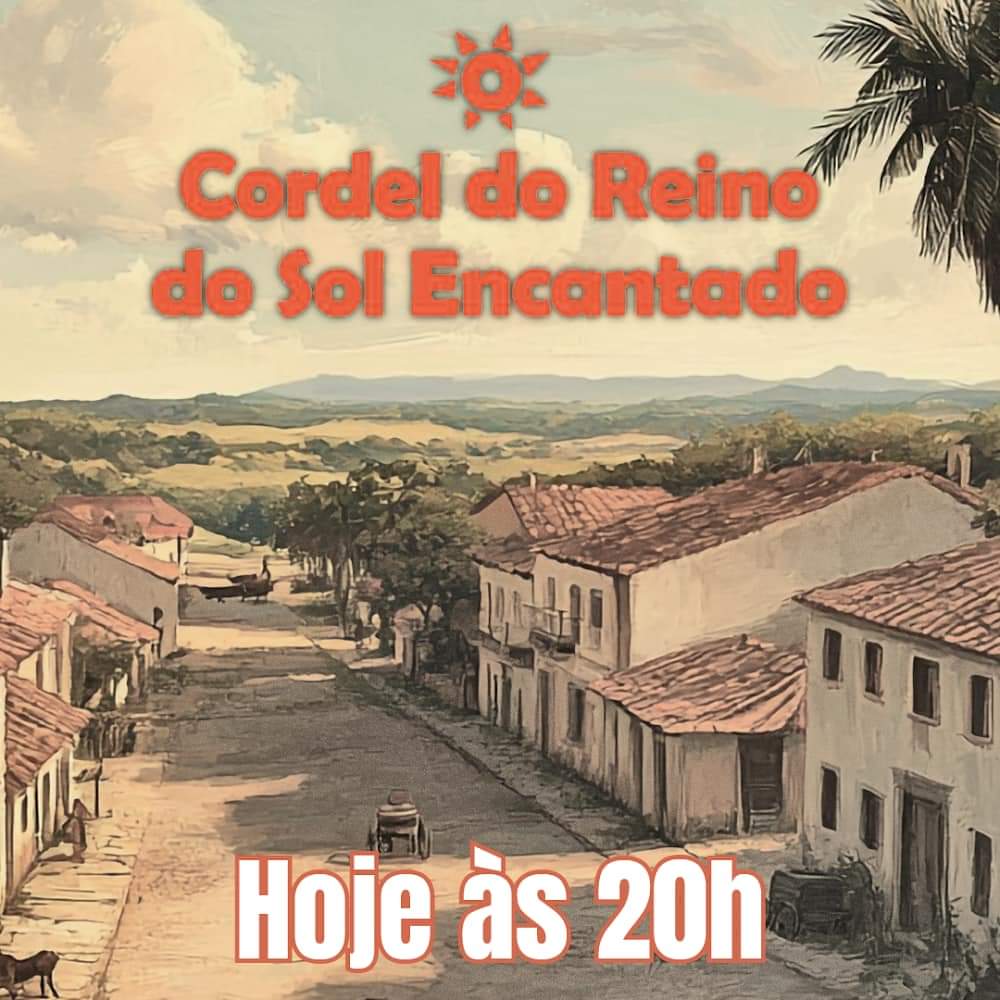 O Cordel do Reino do Sol Encantado no Flecha Mágica.
twitch.tv/flechamagica