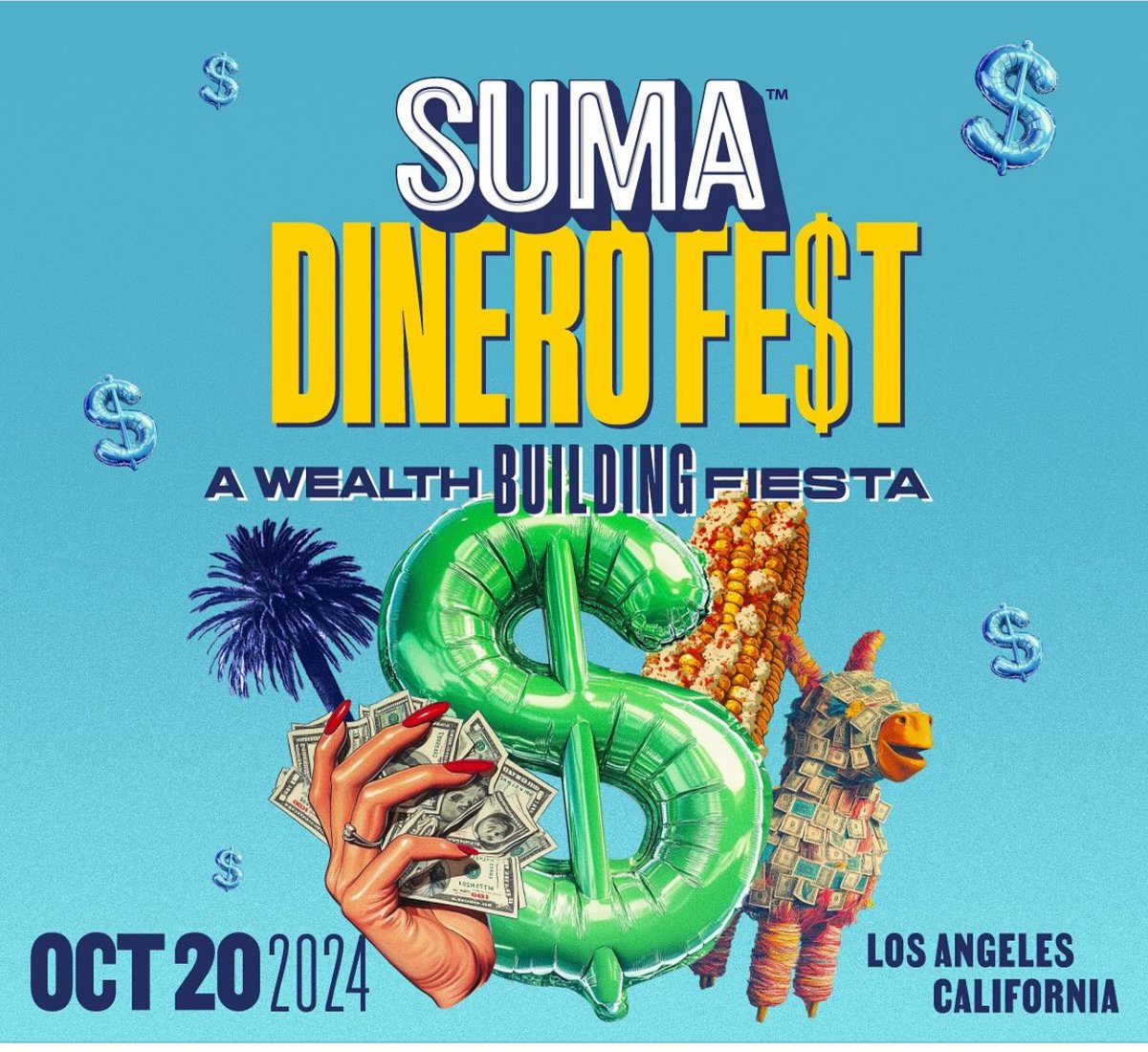 Hey slick, Get your money right 💴 Catch me at <a href="/wearesuma/">Suma Wealth</a> Dinero Fest on the main stage performing live
Sunday Oct. 20. 12pm-5pm @solabeehive 

Music, food, activities &amp; financial gems 💎 
See you there

📸 <a href="/mightymuds/">Muds | LA📍PHOTOGRAPHER 📸</a> 

#dinerofest2024 #financialliteracy #sumawealth