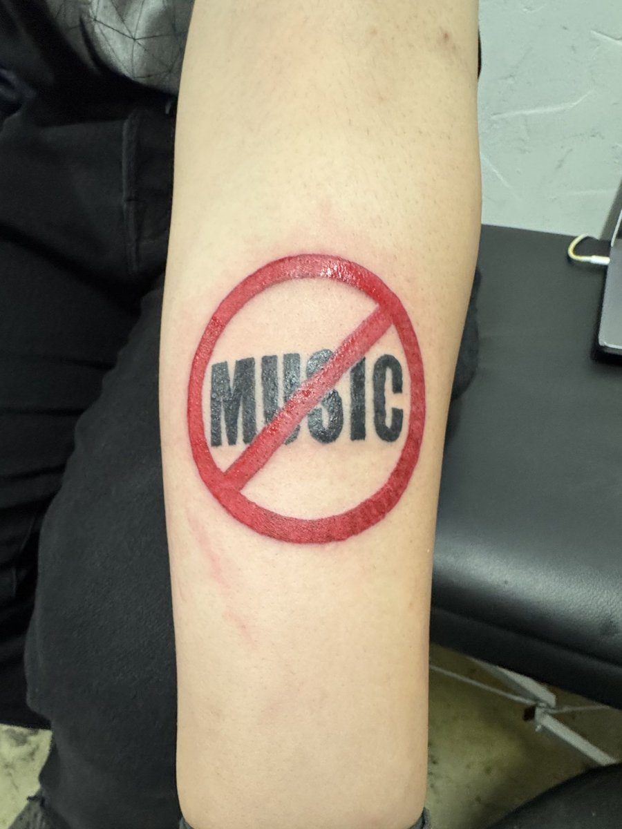 burialposter's tweet image. Fuck music