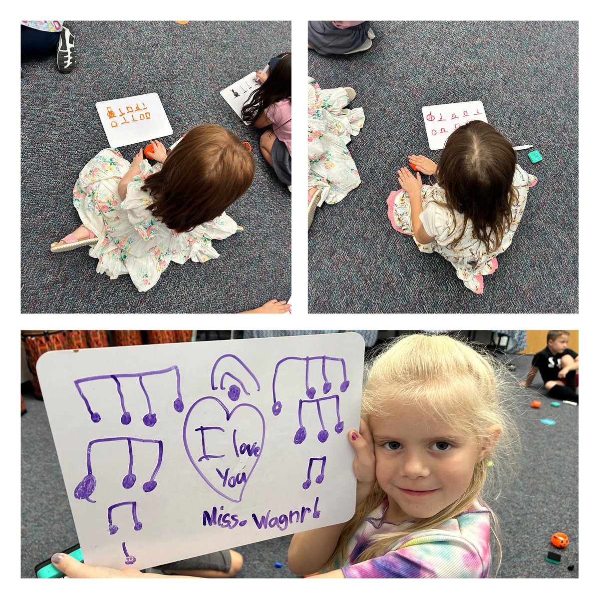 My sweet firsties are still loving learning all about rhythm. Today they composed their own rhythms and played them on their pumpkin drums and egg shakers. They had so much fun several wrote me sweet notes!! <a href="/McNeilElem/">McNeil Elementary</a> #WeAreMcNeil <a href="/MISD_Fine_Arts/">MISD Fine Arts</a>