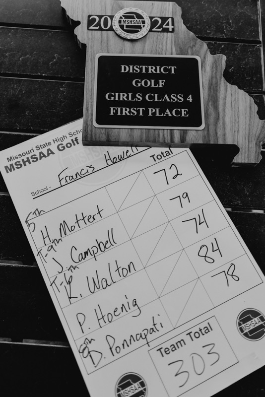 Vikings Girls Golf is C4-District 2 Champs for the 3rd year in a row‼️ amazing play from <a href="/HMottert/">Hannah Mottert</a> <a href="/KinsW13/">Kinsley Walton</a> <a href="/DhaaraPonn59099/">Dhaara R. Ponnapati</a> <a href="/jcampbell706/">Jordyn Campbell</a> &amp; <a href="/phoebe_hoenig/">phoebe hoenig</a> All 5 girls finished in top 15 w/ 4 of them earning All-District! 303 Team Score sets us up for a great run at State!! #etH