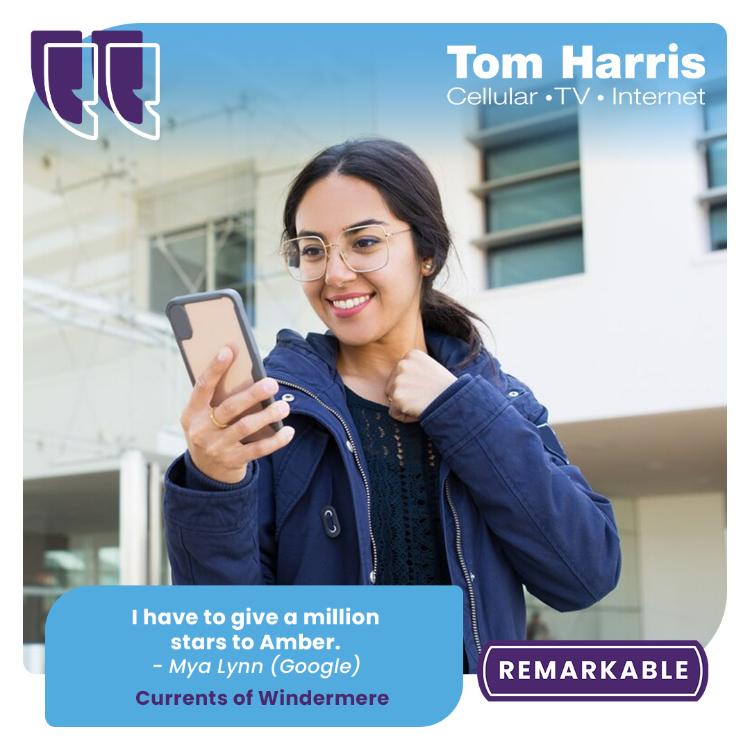 Thank you, Myra, for recognizing our Currents of Windermere, Edmonton team for providing remarkable service!

Our vision is to be so remarkable that our customers will recommend us to others.

#TomHarris #RemarkableService"