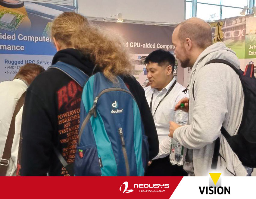 neousys's tweet image. It’s the last day of #VisionStuttgart2024! Visit Neousys at Booth 8-D14 to see our #IP66-rated 10.1&quot; #PanelPC with #NVIDIAJetson Orin™ NX/Nano, GMSL2, and M12 GbE. Also, discover our #FanlessComputer with a flat-top heatsink for sealed cabinets. Don’t miss out—stop by today!