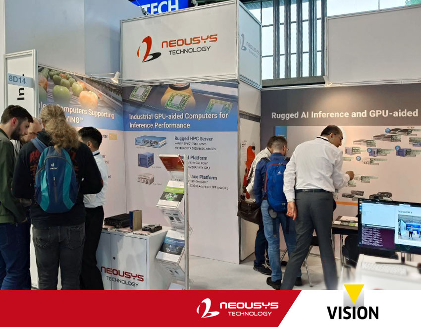 neousys's tweet image. It’s the last day of #VisionStuttgart2024! Visit Neousys at Booth 8-D14 to see our #IP66-rated 10.1&quot; #PanelPC with #NVIDIAJetson Orin™ NX/Nano, GMSL2, and M12 GbE. Also, discover our #FanlessComputer with a flat-top heatsink for sealed cabinets. Don’t miss out—stop by today!