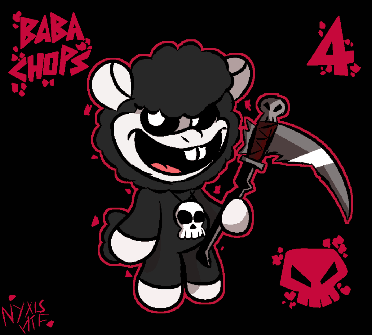 Nicky_htf's tweet image. baba chops #babachops #PoppyPlaytime #PoppyPlaytimeChapter4 #NightmareCritters