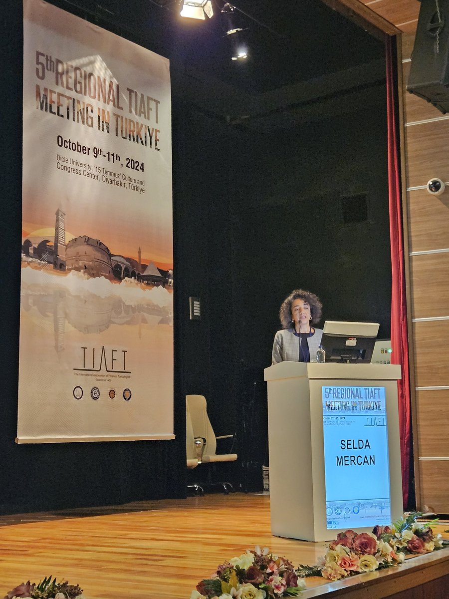 locard_m's tweet photo. 5th Regional TIAFT Meeting in Türkiye has started in Diyarbakır! Excited to be here and talked about our latest researches with amazing scientists.  #TIAFTRegionalTurkiye @TIAFT_Tweets https://t.co/F38hteJf1C