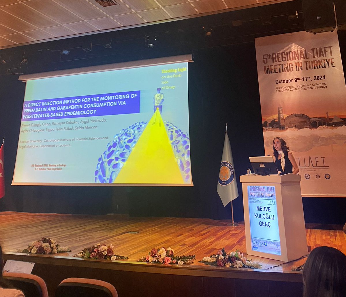 locard_m's tweet photo. 5th Regional TIAFT Meeting in Türkiye has started in Diyarbakır! Excited to be here and talked about our latest researches with amazing scientists.  #TIAFTRegionalTurkiye @TIAFT_Tweets https://t.co/F38hteJf1C