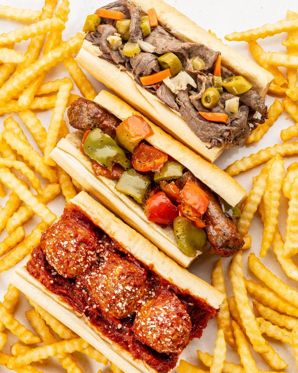 Only one week left! Don’t miss out on the true taste of Chicago with Buona’s big three classics. Enjoy a Buona Beef, Sausage, or Meatball sandwich with fries and take advantage of special savings, Monday through Wednesday.