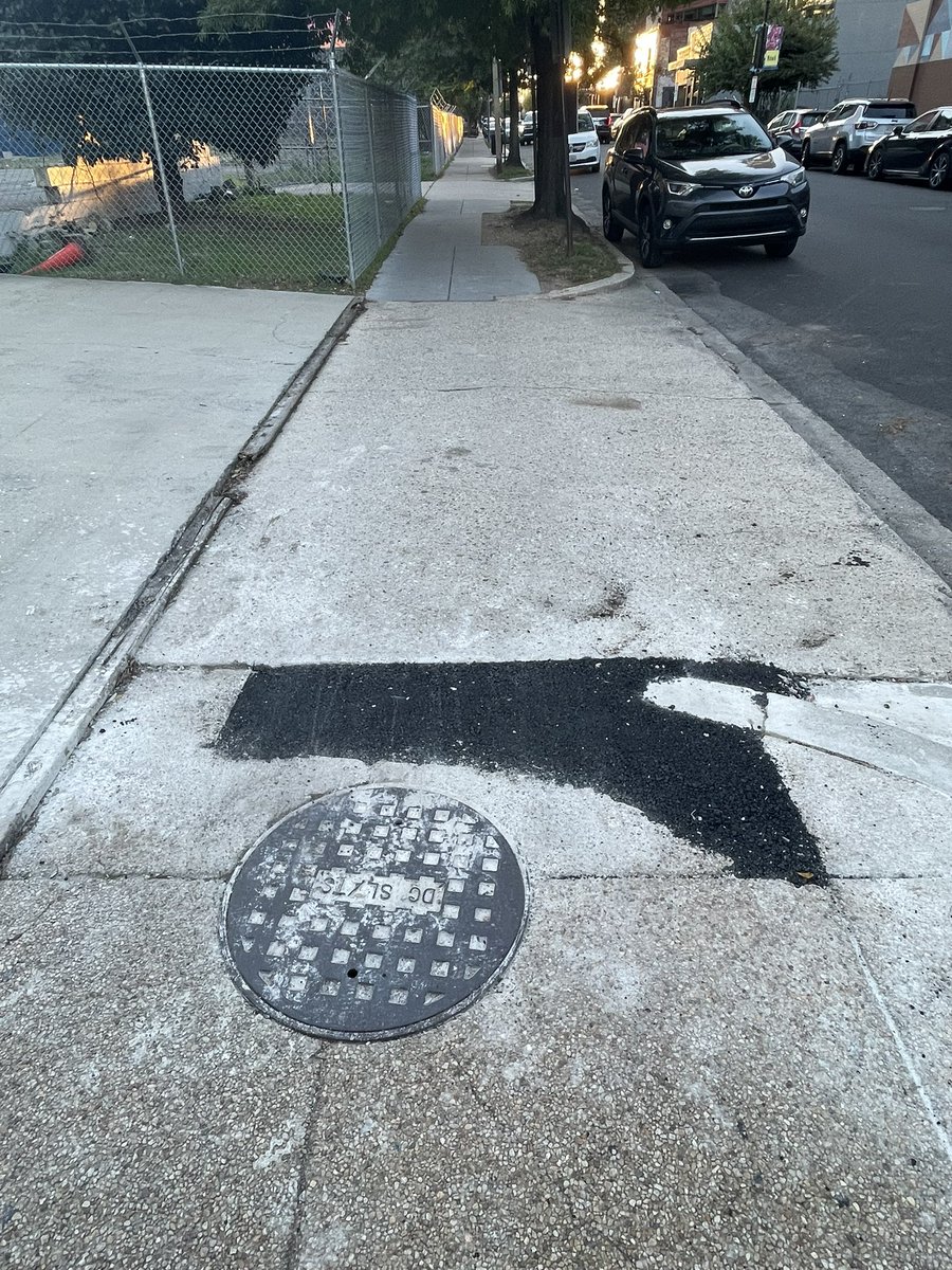 Celebrating small wins in the neighborhood: sidewalk fixed!