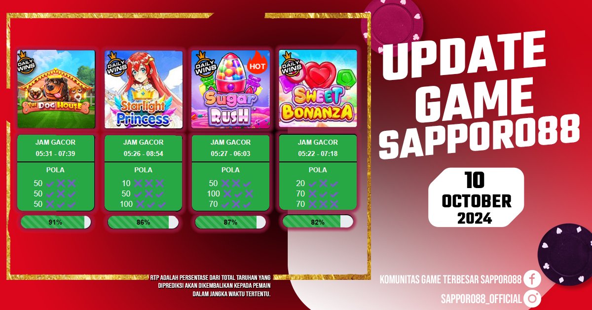 sapporo88_ofc's tweet photo. RTP SAPPORO88 :
https://t.co/838g793t2E

𝐒𝐞𝐩𝐮𝐭𝐚𝐫 𝐢𝐧𝐟𝐨 𝐒𝐀𝐏𝐏𝐎𝐑𝐎𝟖𝟖 :
*𝐂𝐇𝐀𝐍𝐍𝐄𝐋 𝐖𝐇𝐀𝐓𝐒𝐀𝐏𝐏 : https://t.co/SUrq2RdL1z
*𝐂𝐇𝐀𝐍𝐍𝐄𝐋 𝐓𝐄𝐋𝐄𝐆𝐑𝐀𝐌 : https://t.co/s5Ch8HDR61
*𝐂𝐇𝐀𝐍𝐍𝐄𝐋 𝐅𝐀𝐂𝐄𝐁𝐎𝐎𝐊 : https://t.co/gdcaVxiira https://t.co/P7g9h9j2Oq