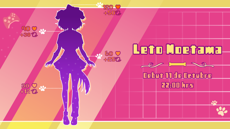 LetoMoetama's tweet photo. MODEL REVEAL 🐶🎀!!

Omelettooos! Ayúdenme en este pequeño jueguito para desbloquear el modelo antes del debut ~ :3c

Y no se pierdan la presentación oficial del modelo este Viernes 11 de Octubre, 22:00hrs (CL)! Será por Twitch~

Link abajo #VTuberES
👇👇👇 https://t.co/1FAvOxPwCe