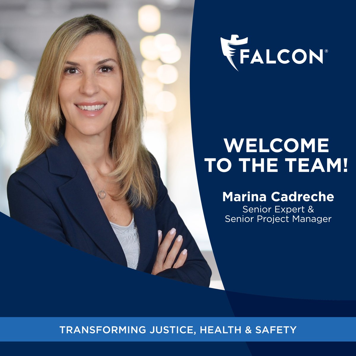 falcon_impact's tweet photo. We are delighted to announce that Dr. Marina Cadreche has joined Falcon, Inc. as our newest Senior Project Manager and Senior Expert!
https://t.co/8CMCUroQk8 https://t.co/tzZJKyRhjO