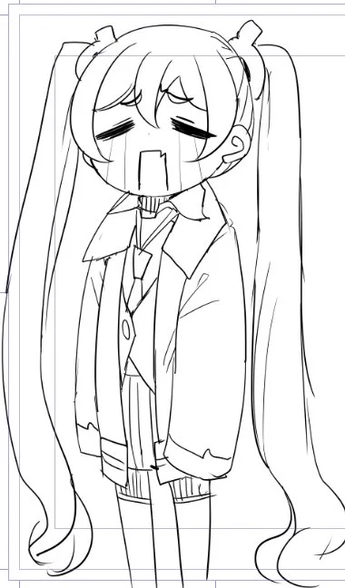 原稿終わらねー!!!(落書き) 