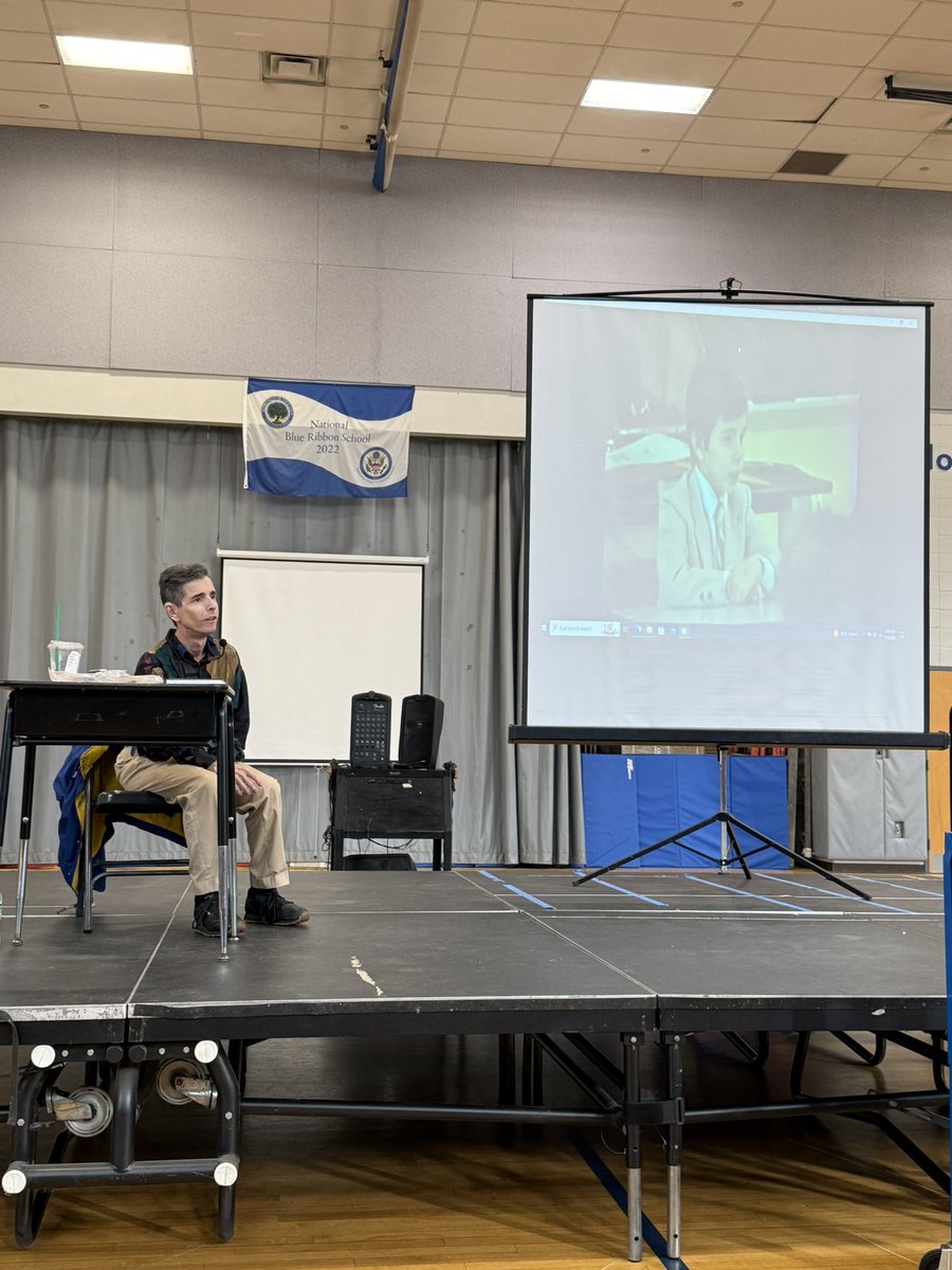 We had a visit from Dr. Paul Wichansky who spoke to students about respect, rising above adversity, and this month’s theme-respecting others. Thank you Metuchen Cares for bringing him in. He’ll be speaking at MHS at 7:30. Go check him out! <a href="/Neyda_Evans/">Neyda Evans</a> <a href="/MSD_Caputo/">Vincent Caputo</a> <a href="/DrTaniaHerzog/">Tania Herzog</a>