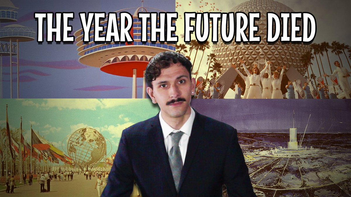 60 years ago, millions of people flocked to the 1964 New York World's Fair, Walt Disney unveiled his futurist plans, and Lyndon B. Johnson called for the creation of a Great Society

60 years ago, the future died

EPCOT &amp; How Corporations Killed the Future
youtu.be/khnLjwG5nQc