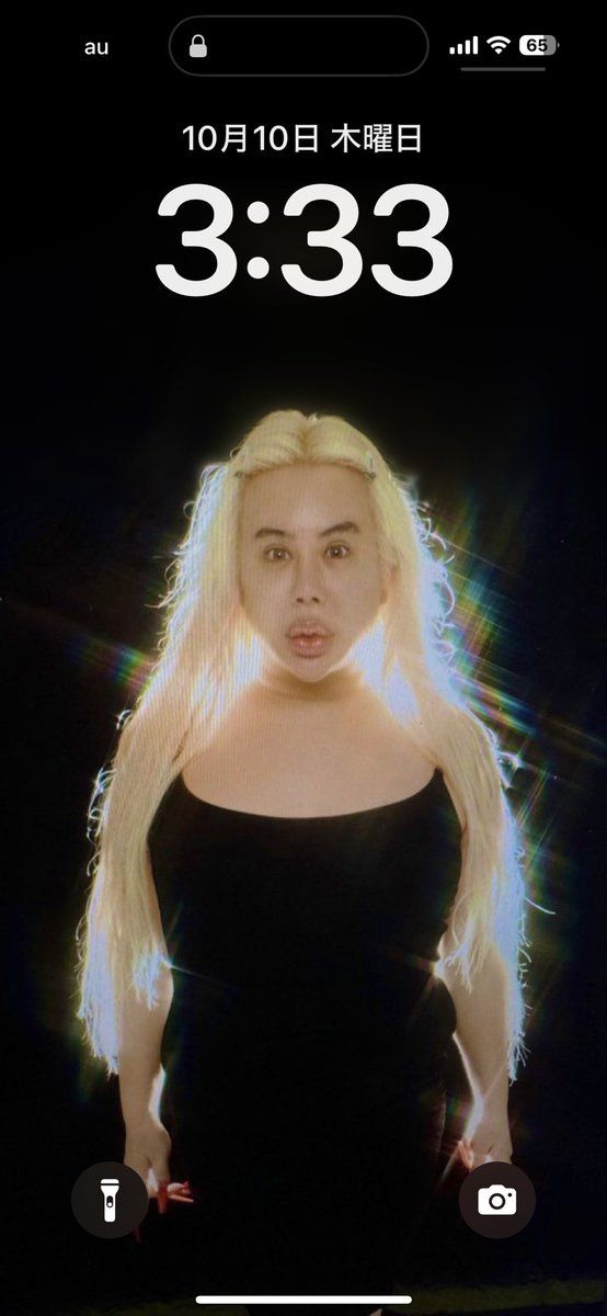 話題のやつ！
今日から待ち受けに設定しました✨