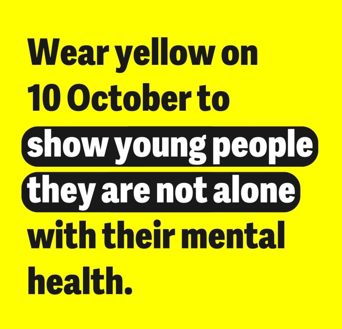 Mental Health Ambassadors <a href="/Bangor_Academy/">Bangor Academy</a> have decked the corridors for #WMHD2024. Show your support for <a href="/YoungMindsUK/">YoungMinds</a> by wearing something yellow tomorrow. 
💛Choose your yellow accessory.
💛Get in a photo for the competition.
💛win some house points.