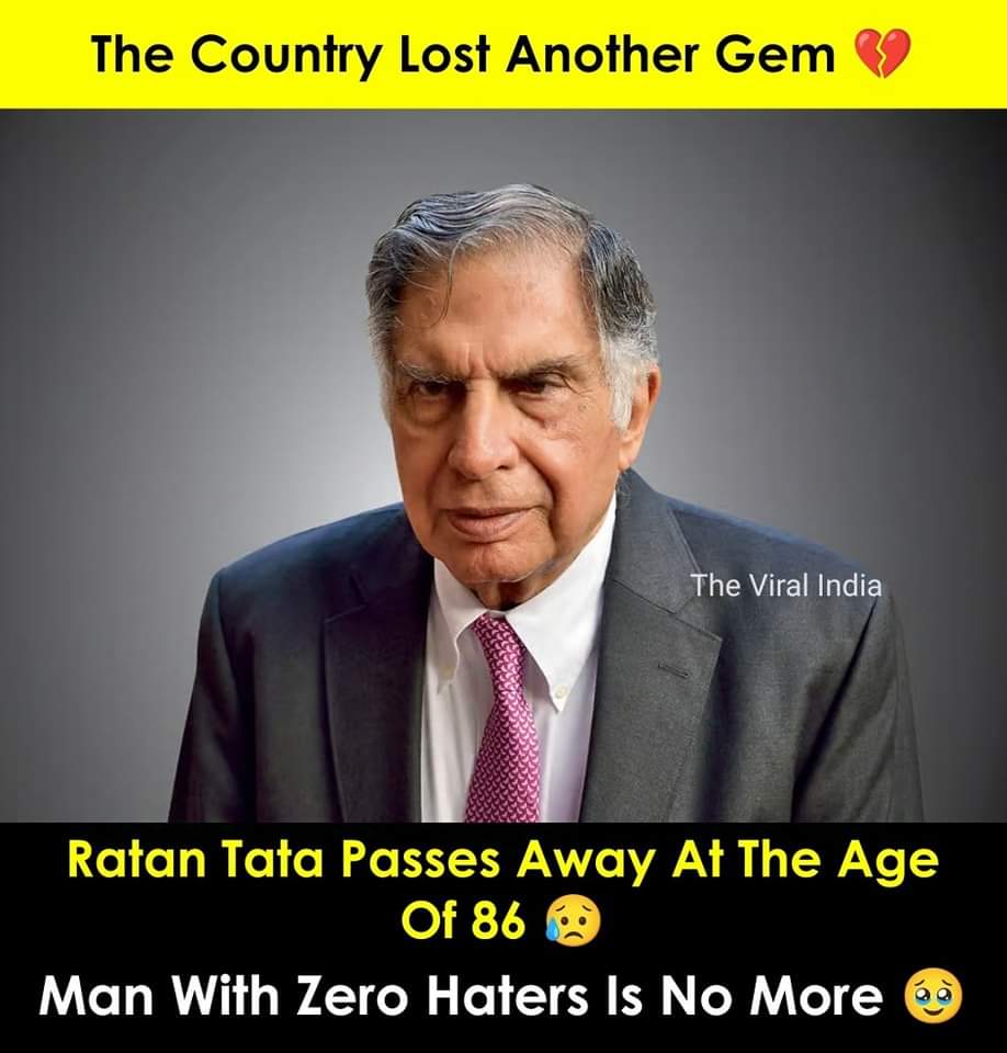 LostTemple7's tweet photo. @narendramodi Shri Ratan Tata ji Will Remain In Our Hearts Forever 🙏 https://t.co/8hjklmxxag