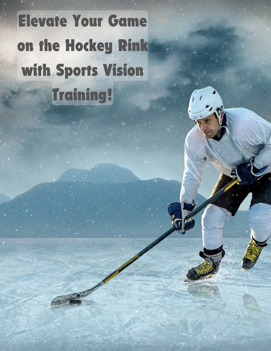 Neurodevvision's tweet photo. Few sports are as physically and visually demanding as hockey.

If you’re one of the many people whose reaction time on the rink needs improvement, don’t despair. We offer sports vision therapy to help you improve your visual skills to excel in hockey and many other sports. https://t.co/Vdm7hwW6p5
