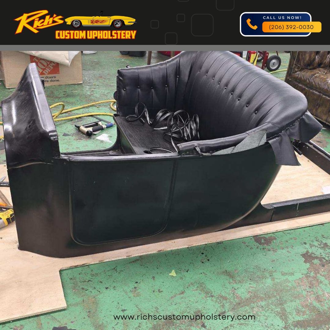 RichsCustom's tweet photo. Custom interior upholstery in progress!

For enquiries call (206)392-0030 and write to us for FREE service estimate https://t.co/lA4zqvo7Sn 

#SeattleUpholstery #WorkInProgress #CustomInteriors #SeatModification https://t.co/Dmuk6Vz0Ve