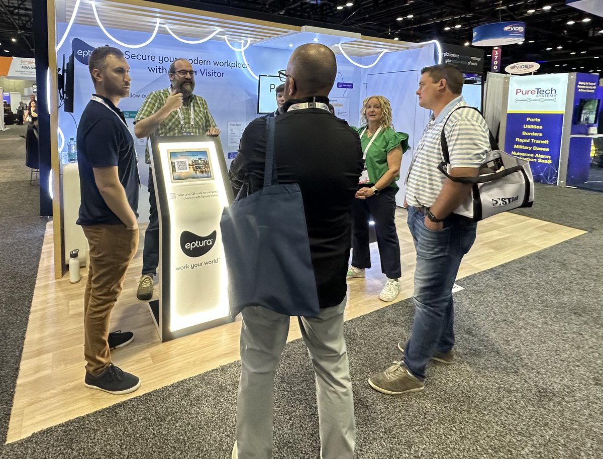 Epturawork's tweet photo. We're having a great time at @IFMA #WorldWorkplace! Come visit us at Booth #2509! https://t.co/2lMgWqtJBR