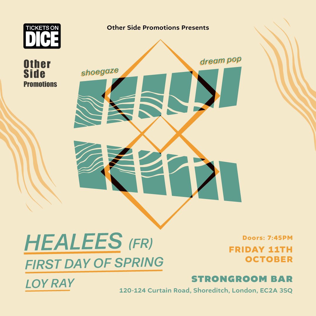 SafeSuburban's tweet image. Massive week for @Healees_band coming up. The new album is out this Friday and they’re also playing in London (@StrongroomBar) this Friday, Bristol (@thelanesbristol) on Saturday and Sheffield (The Washington) on Monday. MEGA!
