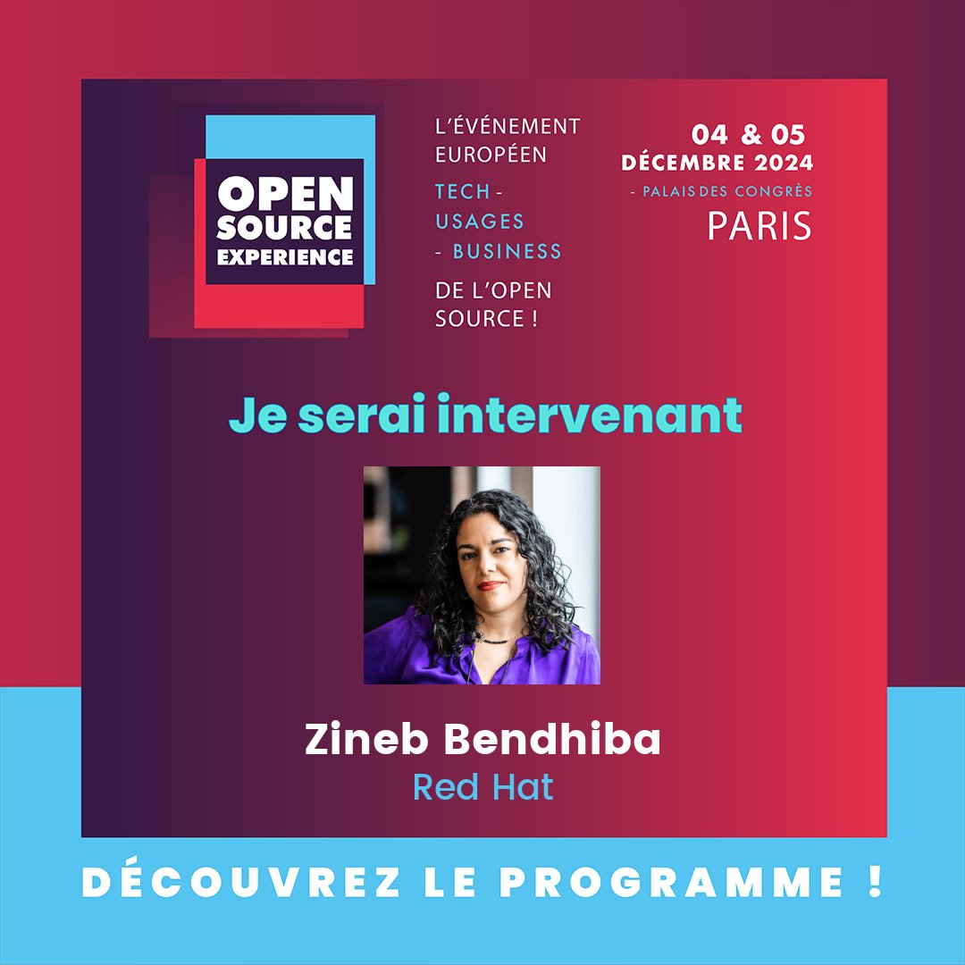 ZinebBendhiba's tweet image. Pour la 3ème fois, je serai speaker à @OSXP_Paris !

Je présenterai ma conférence @QuarkusIO  et @langchain4j - les clés pour intégrer les LLMs dans vos applications Java&quot;. Ne manquez pas mon talk !

#osxp2024 #Quarkus #Langchain4j #Java #OpenSource #IA