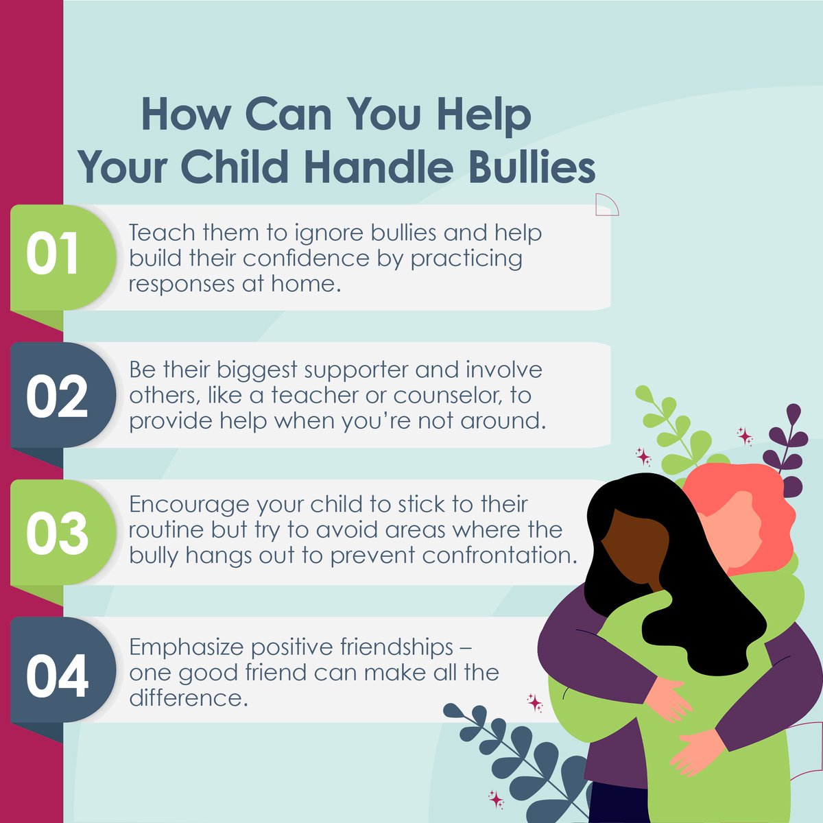 CatalightCares's tweet photo. Bullying is never OK, but did you know that kids with autism are 60% more likely to be bullied?  #StopBullyingDay

Learn how you can protect your child from bullying and ensure they feel safe and supported: https://t.co/iISvbBQBBq https://t.co/u2PZBUk5cr