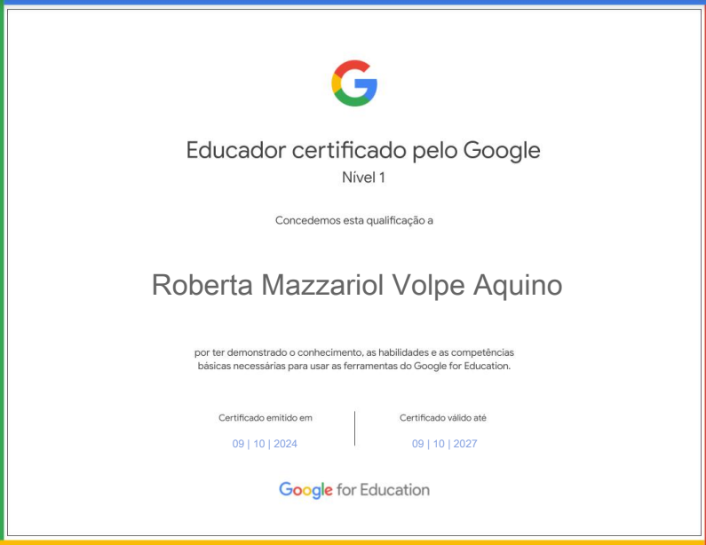 robertavaquino's tweet photo. Renovando certificações #GoogleEI #GoogleET #GoogleEC @geg_cdmx @GoogleForEdu https://t.co/b8uCCMVLQE